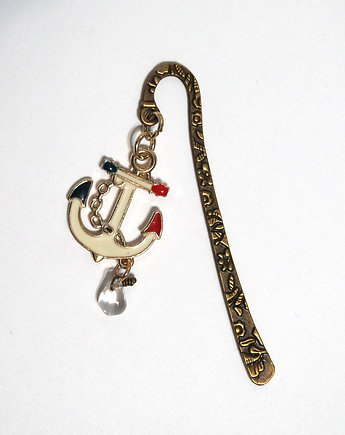 Zakładka do książki - Kotwica emaliowana - mała, yenoo