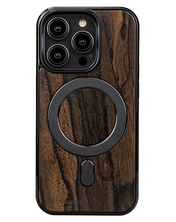 Drewniane Etui Bewood iPhone 14 Pro Ziricote MagSafe, OSOBY - Prezent dla Chłopaka