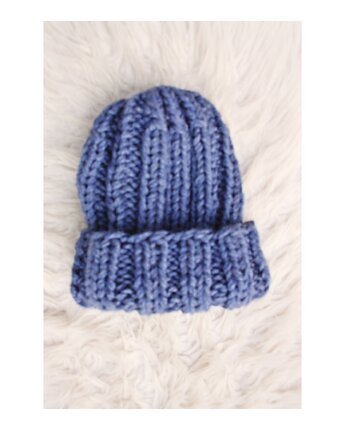 Czapka czunky beanie z wełną, Mademoiselle Patrini