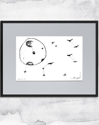 Oprawiona grafika - nr 141, Maja Gajewska