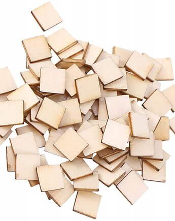 Kwadraty ze sklejki 5x5cm Kwadrat do malowania Drewniane kwadraciki 50SZT, smxdsgn