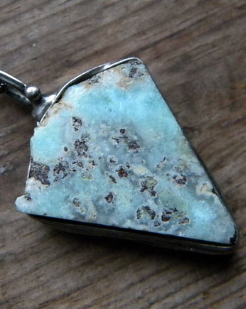 surowy larimar - naszyjnik, Beata Trotter