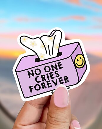 Naklejka - No one cries FOREVER, IvoAdventures