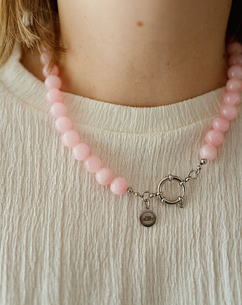 Naszyjnik z kamieni Pink, Dwie Gliny