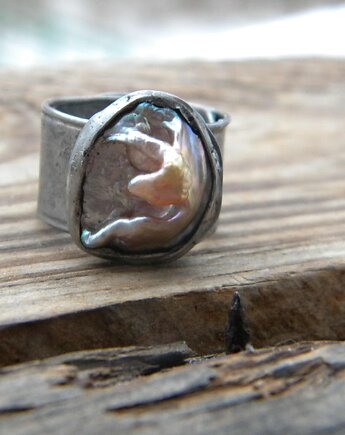 Perła  - pierścionek, Beata Trotter