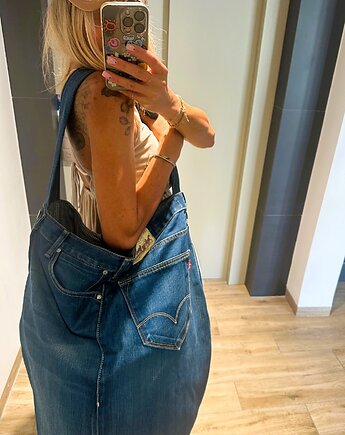 Torba jeansowa Melisa Levi's, .fija.