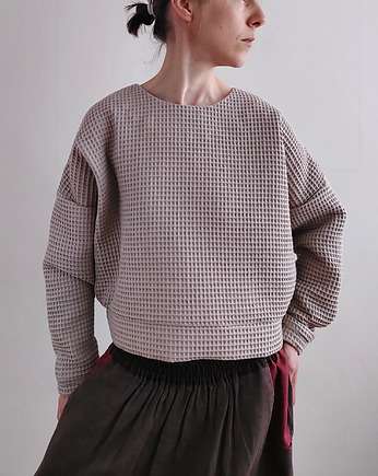 Bluza  "WAFFEL" 100% bawełna, madebyjokpa
