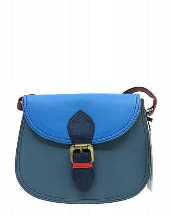 Damska listonoszka skórzana ze skrawków elegancka poręczna eko OLIVKA, Olivka Warsaw