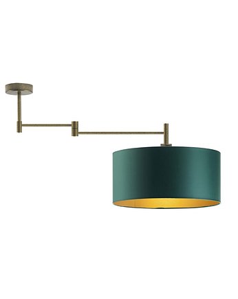 Złota lampa sufitowa do kuchni w stylu glamour RANGUN GOLD, LYSNE