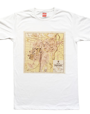 koszulka POZNAŃ plan stołecznego miasta 1929, 777 Tshirts