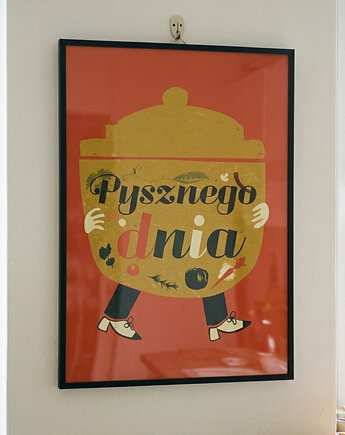 Plakat kucharz i smaki 50x70, polkastudio