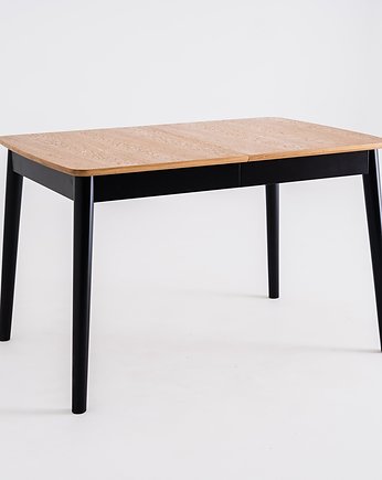 Stół rozkładany ANTON 120x80 - dąb, czarny, CustomForm