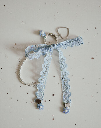 Brelok do torebki, Niebieska Owca, Okruszek Biżuteria