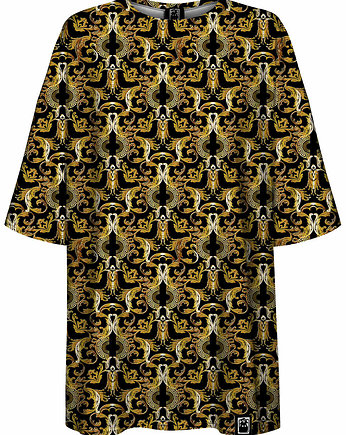 DR.CROW T-shirt Damski Oversize Roccobarocco, DrCrow