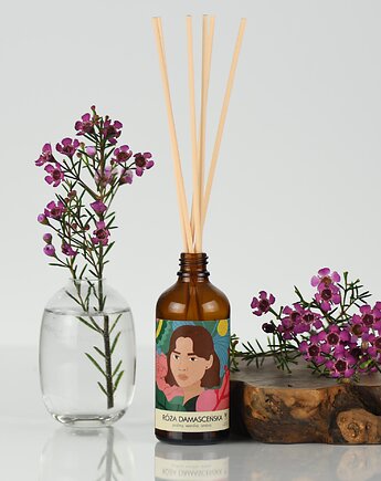 RÓŻA DAMASCEŃSKA Z PRALINAMI- home perfume - dyfuzor zapachowy, Ładne Kwiatki