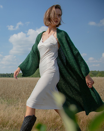 Kardigan  oversize maxi F1271, FOBYA