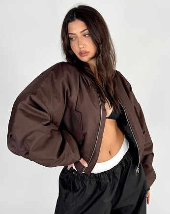 Krótka kurtka typu bomber praline, REST Factory