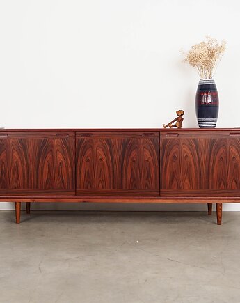 Sideboard palisandrowy, duński design, lata 70, produkcja: Skovby M, Przetwory design