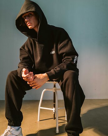 Spodnie dresowe z haftami dla Niej i dla Niego, Stoffe