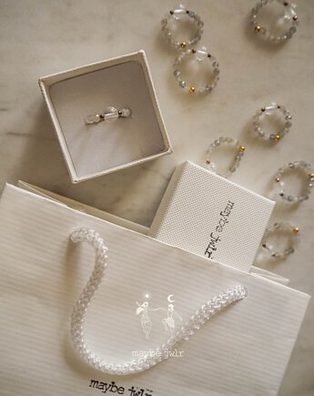 Pierścionek elastyczny Zorza, MAYBEJWLR