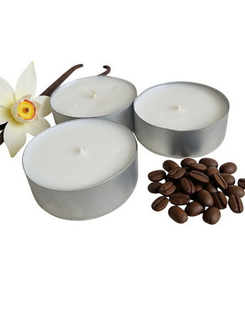 XXL Vanilla Coffee 3 szt. tealight 105g wosk sojowy (dostępne inne zapachy), Coccola JEWELLERY
