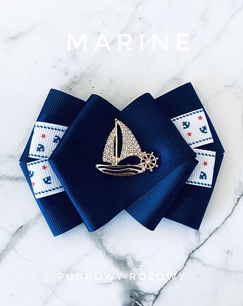 Brosza Marynarska / Żeglarska  Kolekcja MARINE  NEW, Pudrowy Różowy