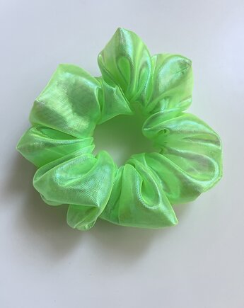 Gumka do włosów scrunchie Mermaid Lime, Volie Line