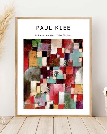 PLAKAT Paul Klee, plakat abstrakcyjny, black dot studio