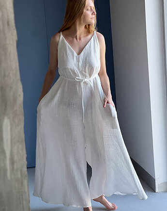 Kombinezon oversize lniany muslin, 10 BODIES