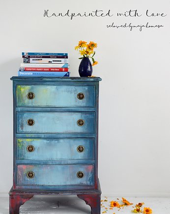Komoda GF Blues, ReLoved by Maja Komasa