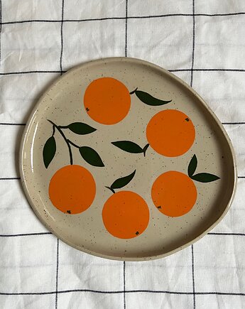 Talerz ceramiczny Oranges, Soul Label