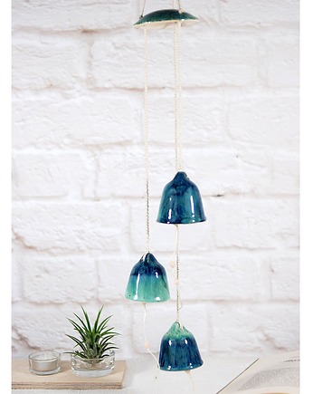 Ceramiczny ozdoba wisząca do sypialni lub salonu, 10FingersArt