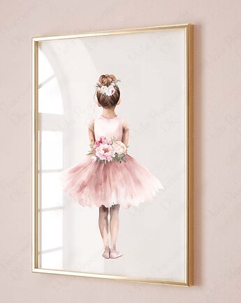 Plakat, obrazek baletnica nr.16, Mała Pracownia DK