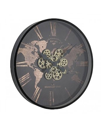 Zegar Ścienny Zegar Wiszący Mundo 57 cm, OSOBY - Prezent dla babci