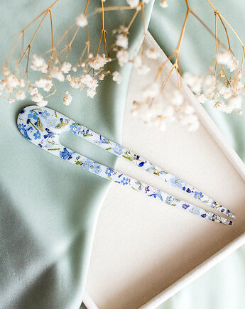 Spinka do włosów  z kwiatami