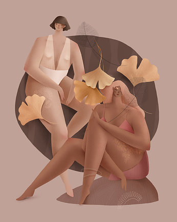 Ilustracja WOMEN POWER, Sandra Chojecka