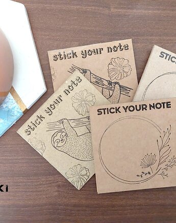 'Circle Sloth' Stick Your Note 2szt., QUKI