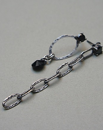 Kolczyki Asymmetric chain vol. 2, Katia i krokodyl