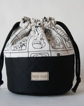 Worek-kosmetyczka totoro duża, tacy duzi