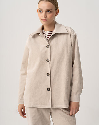 Kurtka BUTTON Crema, DOT