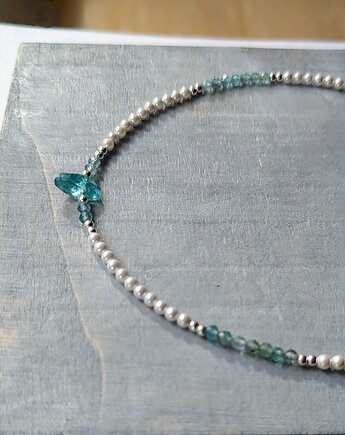 Kolia perełkowa z apatytem, Studio Gazela