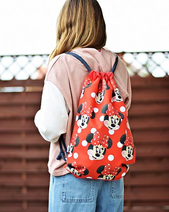 Worko plecak dla dziecka wodoodporny worek dziecięcy Minnie, Uszyciuch