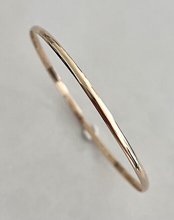 Bransoletka sztywna koło z żółtego złota 7,90g, ATdiament