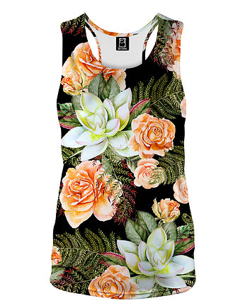DR.CROW Bokserka Top Lilies, DrCrow