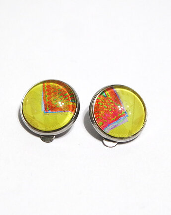 Klipsy - Kolorowe, żółte, pomarańczowe, yenoo