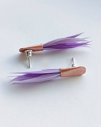 PIÓRKO kolczyki, Katarzyna Kaminska ART