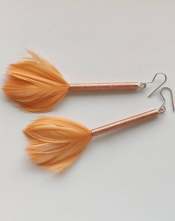 PIÓRKO kolczyki, Katarzyna Kaminska ART