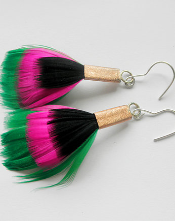 PIÓRKO kolczyki, Katarzyna Kaminska ART