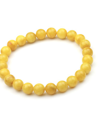 Bransoletka Bursztyn Miodowy  , Brazi Druse Jewelry