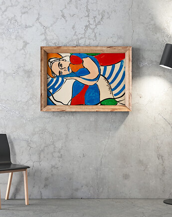 Plakat reprodukcja certyfikat 50x60  Kamila Stefania Tkaczyk, Kamila Stefania Tkaczyk